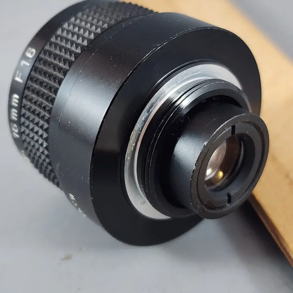 TV Lens CCTV 16mm F1.6 1:1.6 Unbranded